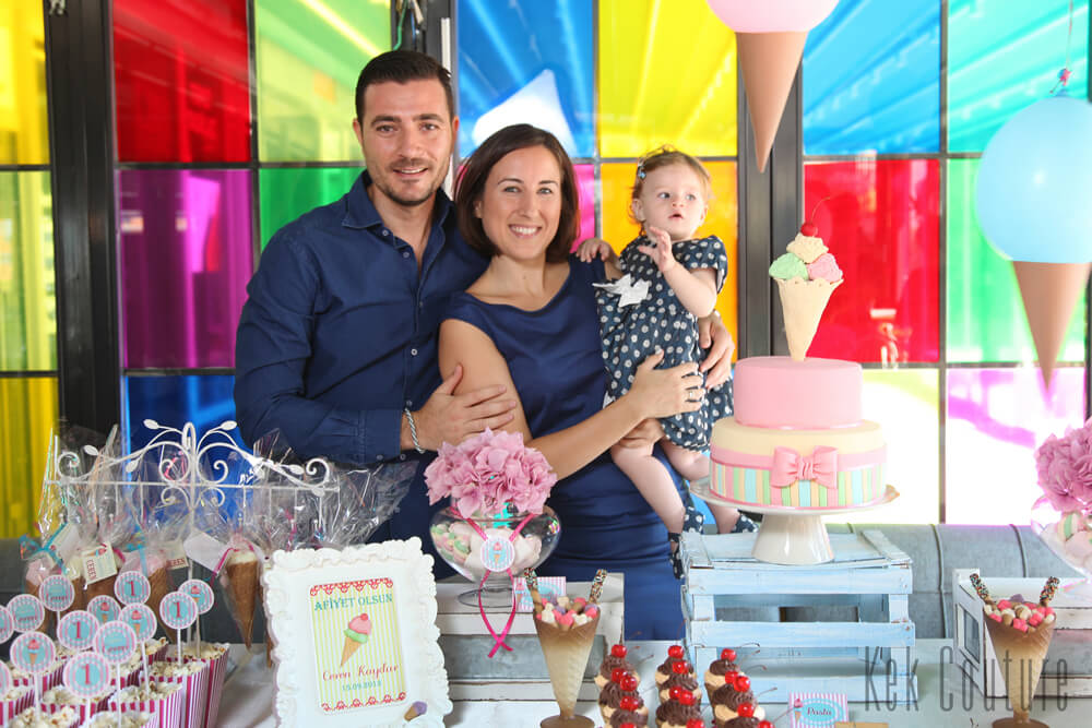 CEREN'İN DONDURMA TEMALI 1. YAŞ GÜNÜ