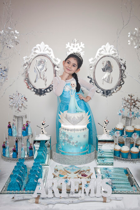 ARTEMİS'İN FROZEN TEMALI 5 YAŞ PARTİSİ